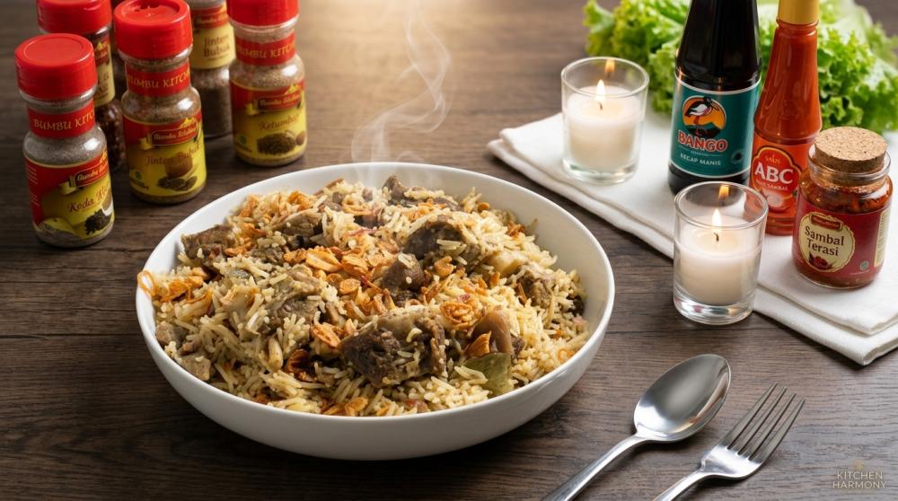 ناسي كبولي من طريق البحار - Nasi KEBULI dari Jalur Samudra