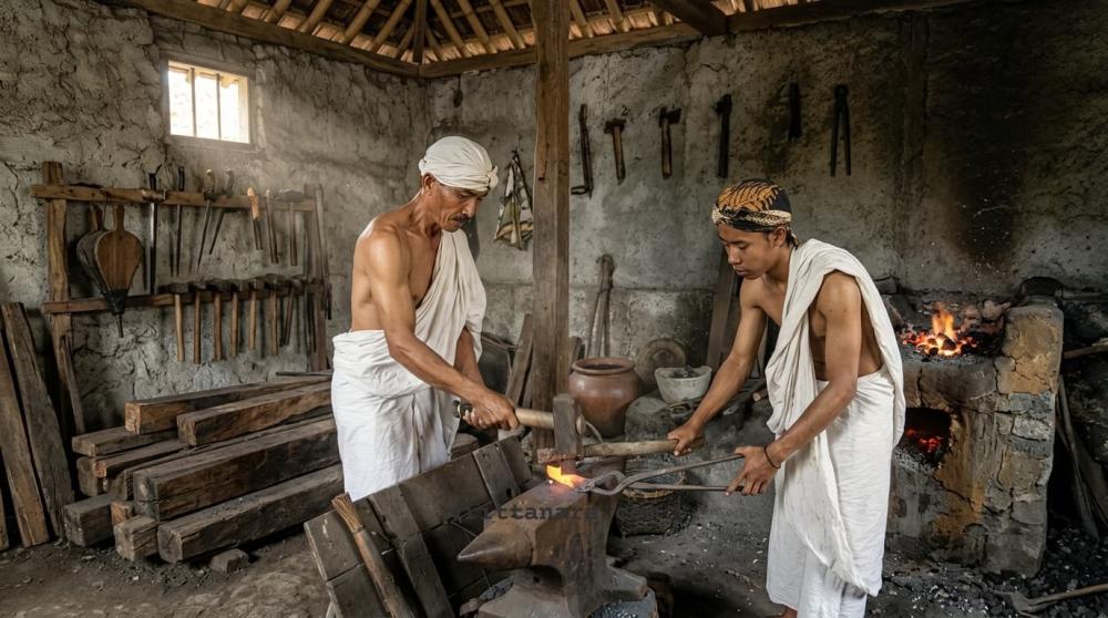 PEMBUATAN KERIS – Masa Kuno,Madya dan Anyar