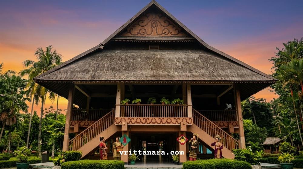 RUMAH BUBUNGAN LIMA - Sebagai Ruang Pelaksanaan Adat Bengkulu