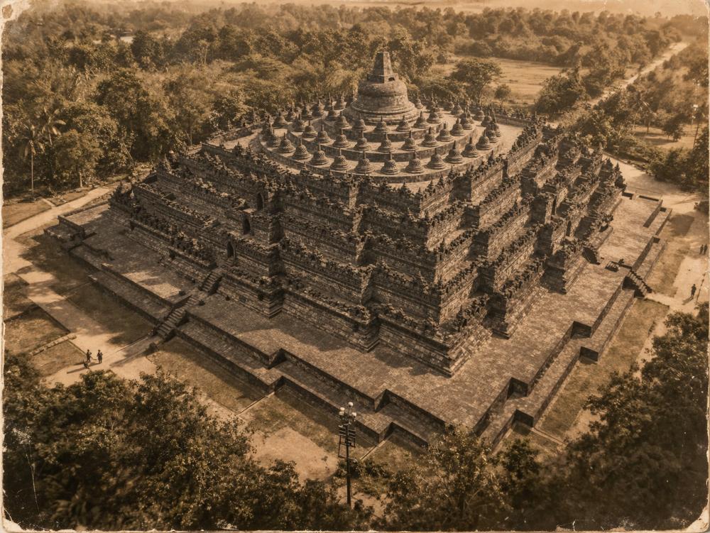 STRUKTUR ARSITEKTUR Candi Borobudur